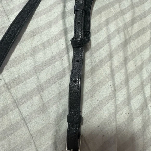 Saint Laurent Black Camera Lou Bag - Picture 11 of 14